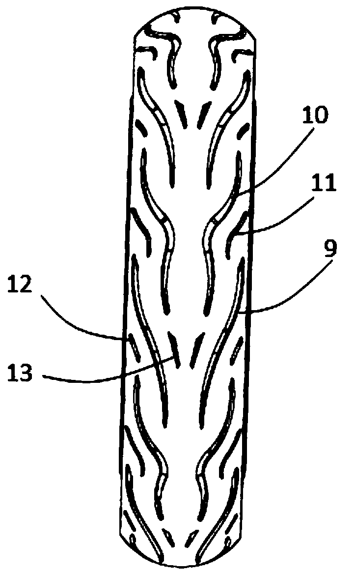 Steel wire structured anti-burst tyre