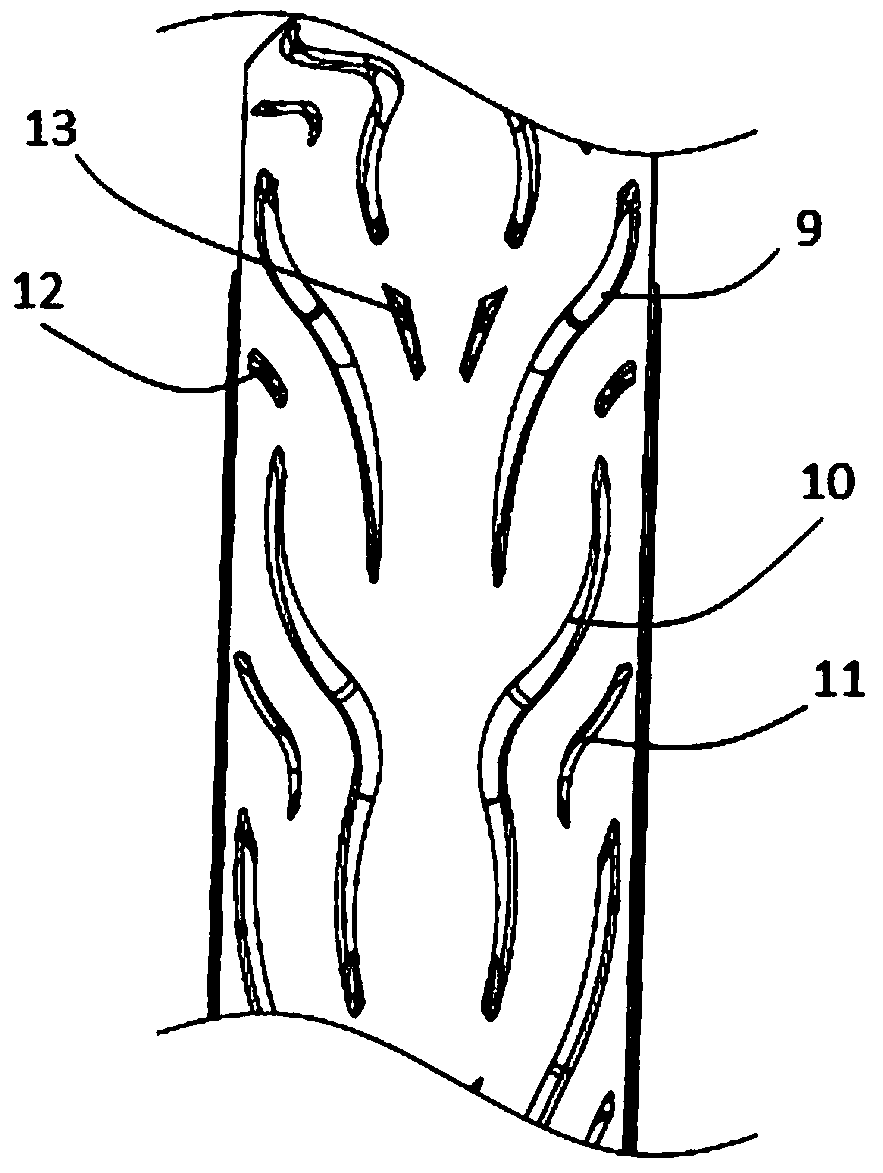 Steel wire structured anti-burst tyre