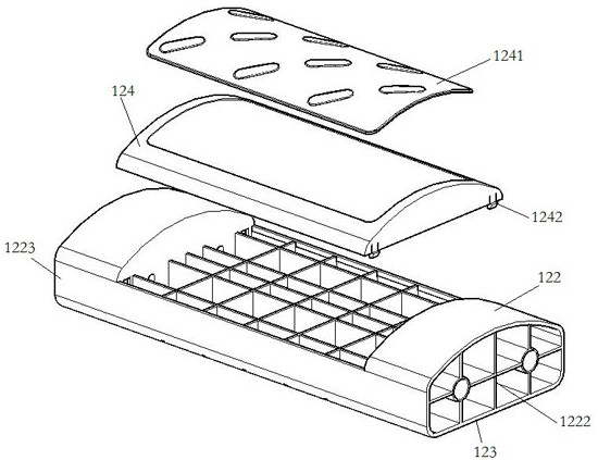 Obstacle climbing balance plate