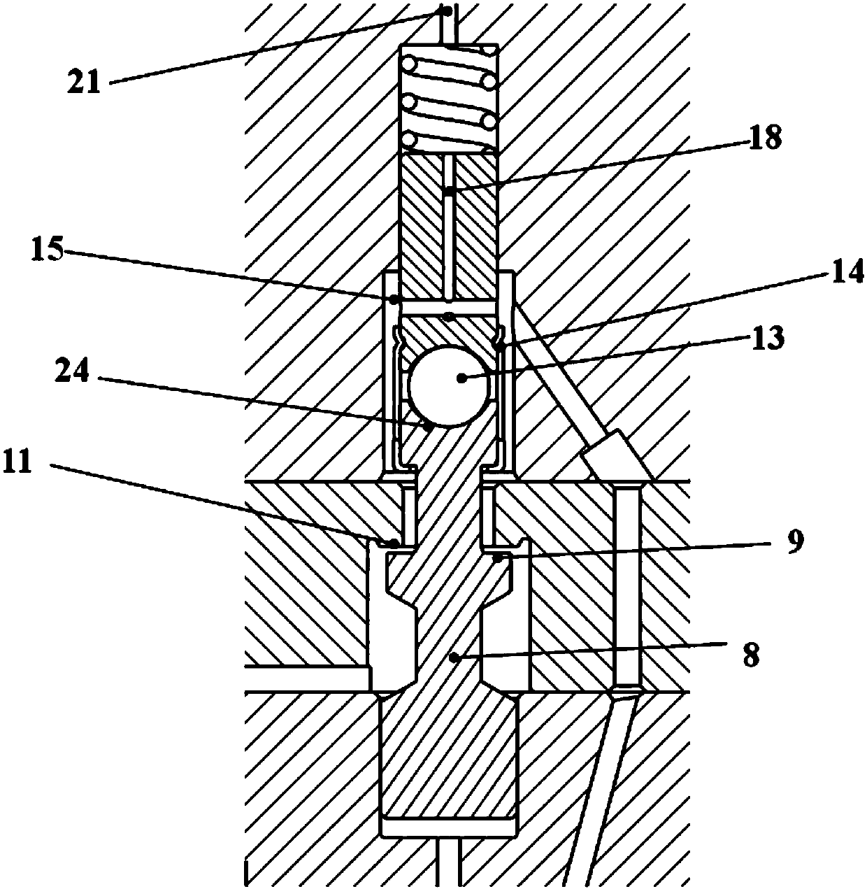 Novel common rail oil injector