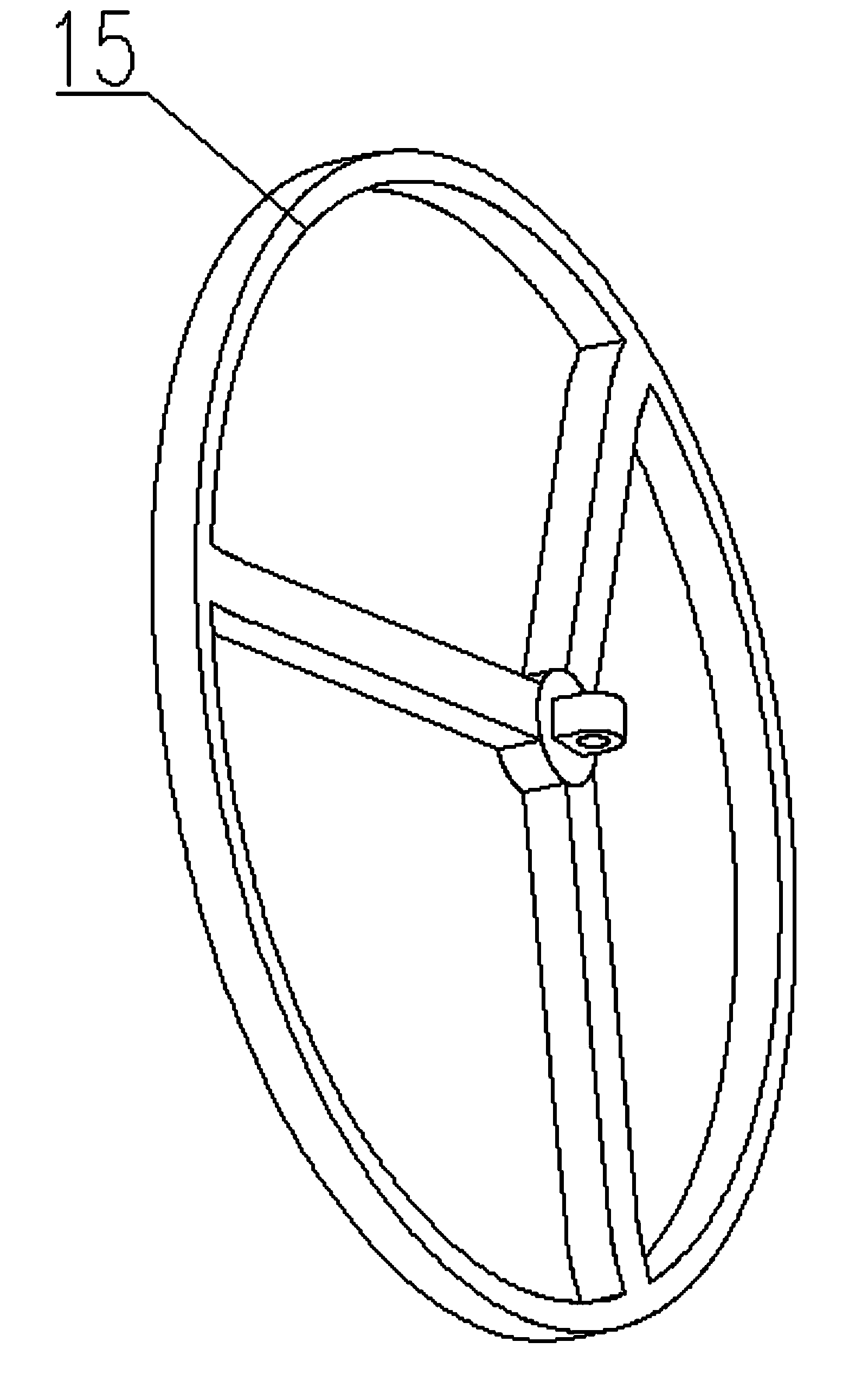 Underwater power and structure mixing pressurization exhaust device