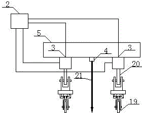 Multi-roller laser transmission welding clamping apparatus