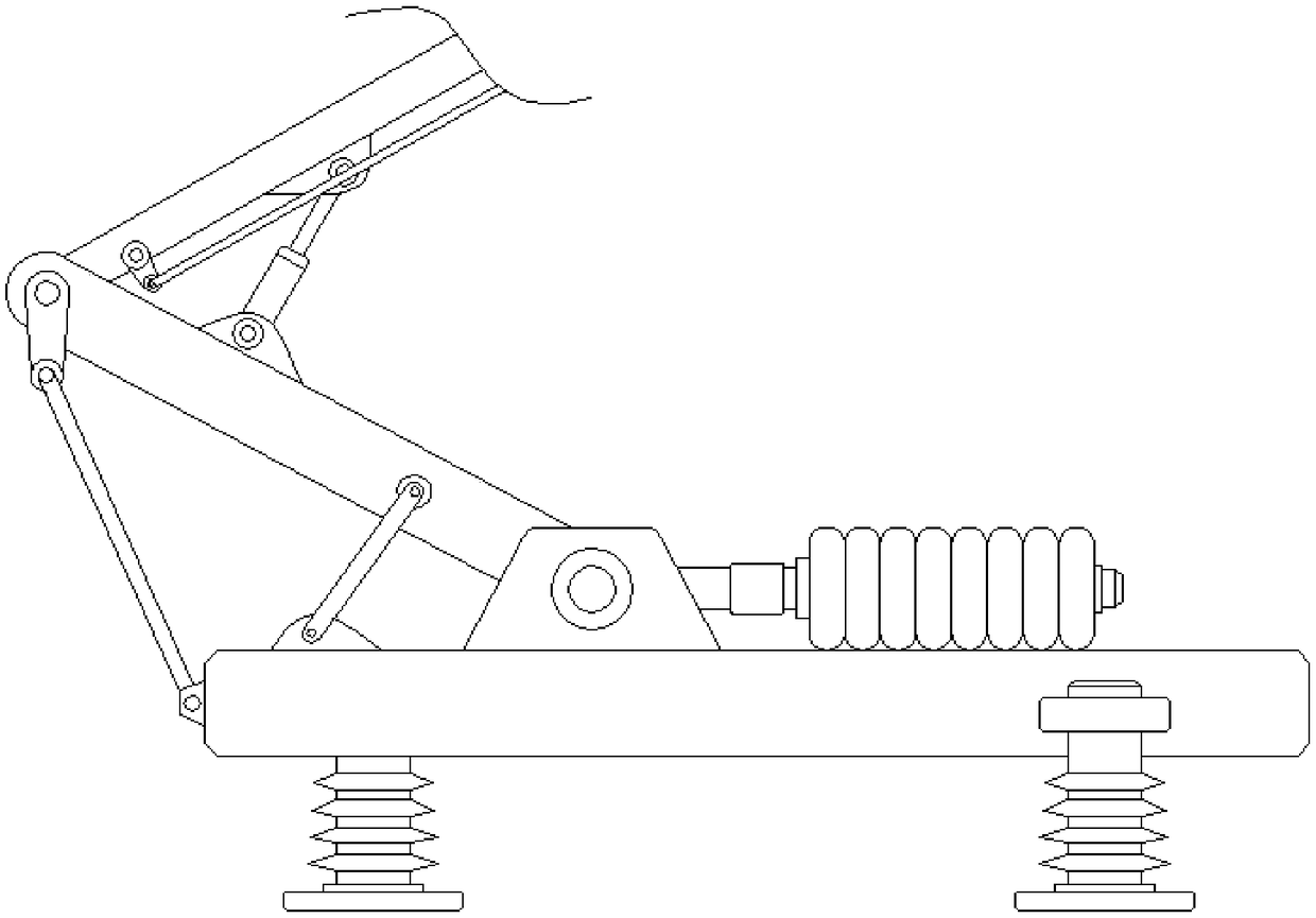 Pantograph protection device for rail traffic