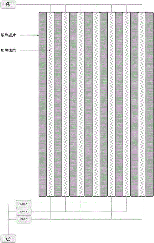 Electric car and control method and system of PTC electric heater for electric car