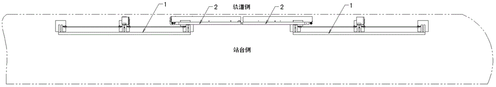 Standard Electric Railing for Rail Transit Platform Safety Railing System