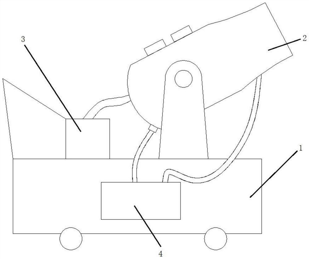 Multifunctional trolley for construction site