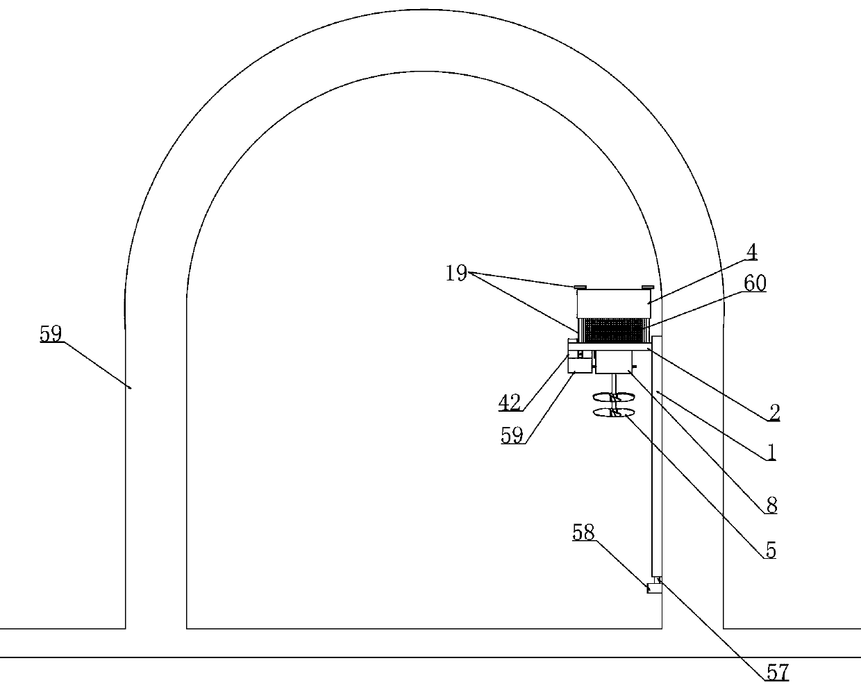 Tunnel communication repeater