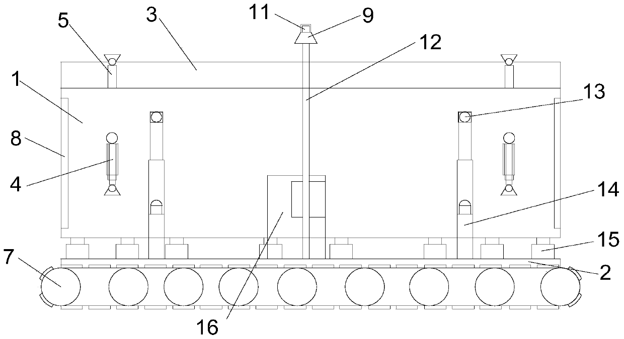 A mobile complex terrain emergency lane device and method