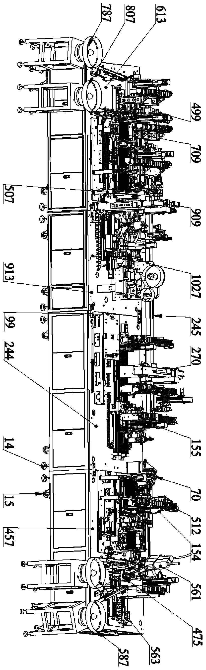 A fully automatic lens assembly device and method