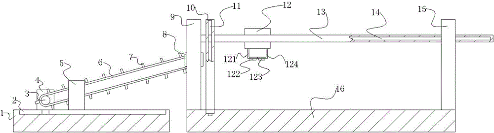 Wood-plastic plate collecting and placing equipment