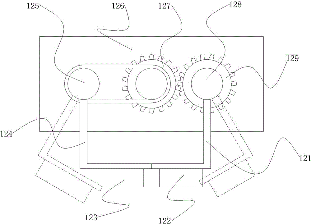 Wood-plastic plate collecting and placing equipment