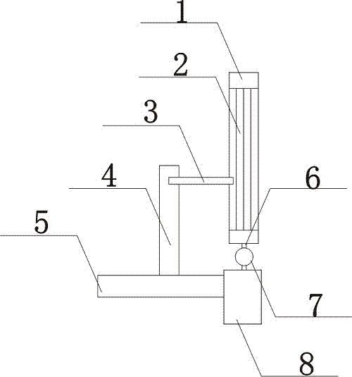 Electric dehydrating device for acetone