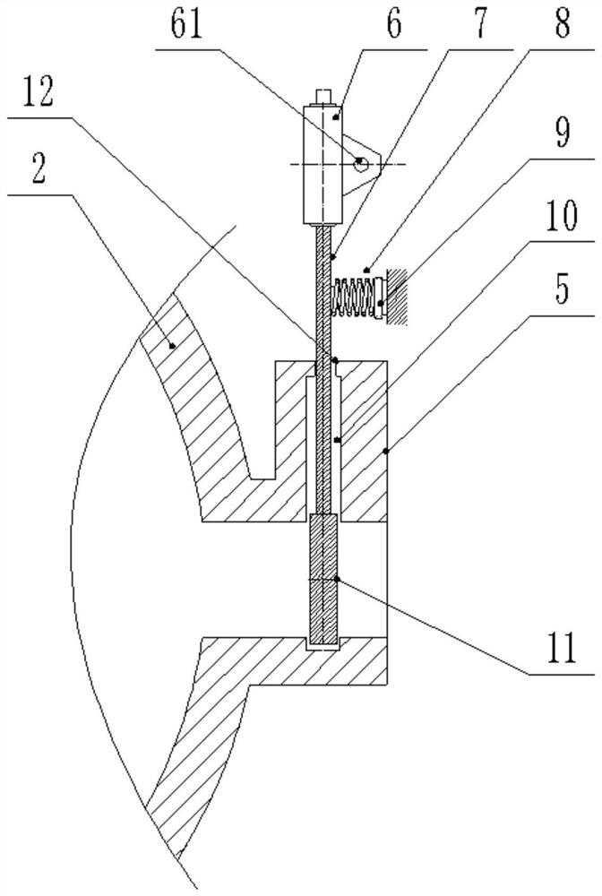 Folk culture full-automatic beaten iron openwork and scrap iron recycling system