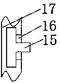 Surgical medical instrument holding stand convenient in height adjustment