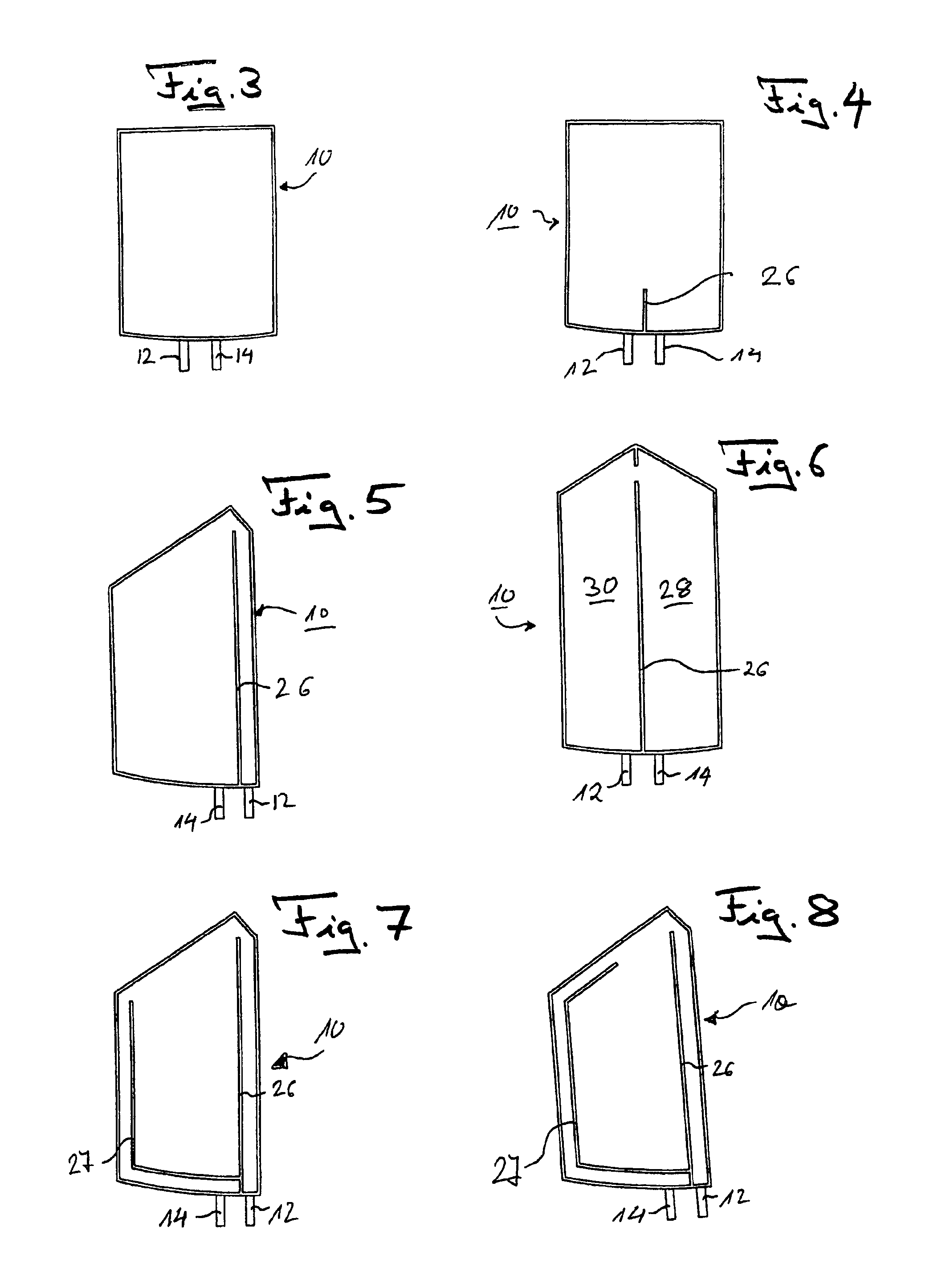 Container for use in dialysis