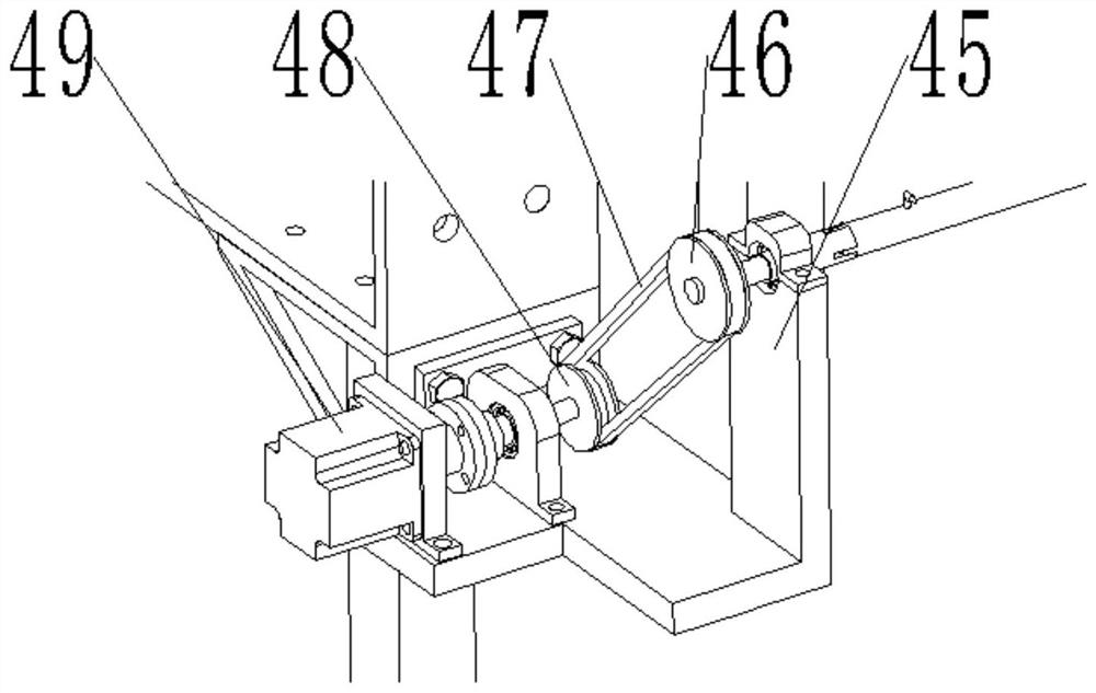 A leather mobile phone back cover cutting machine with automatic loading and unloading function