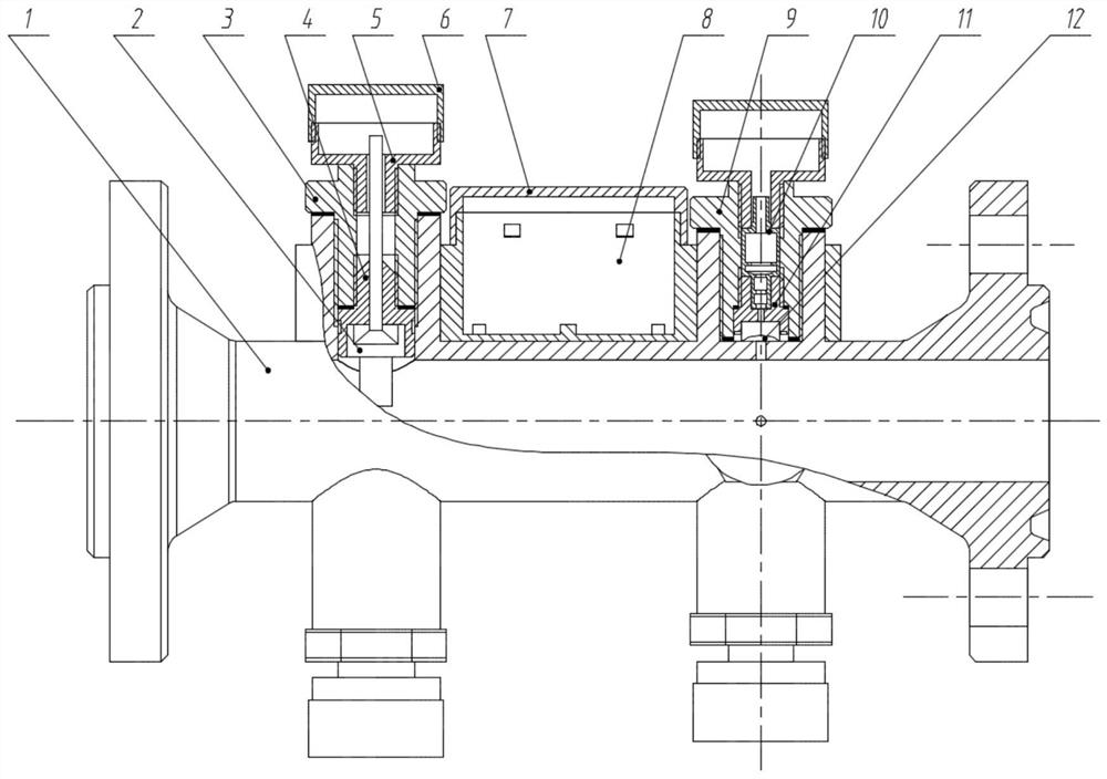 Wellhead foam drainage gas production foam automatic detection device