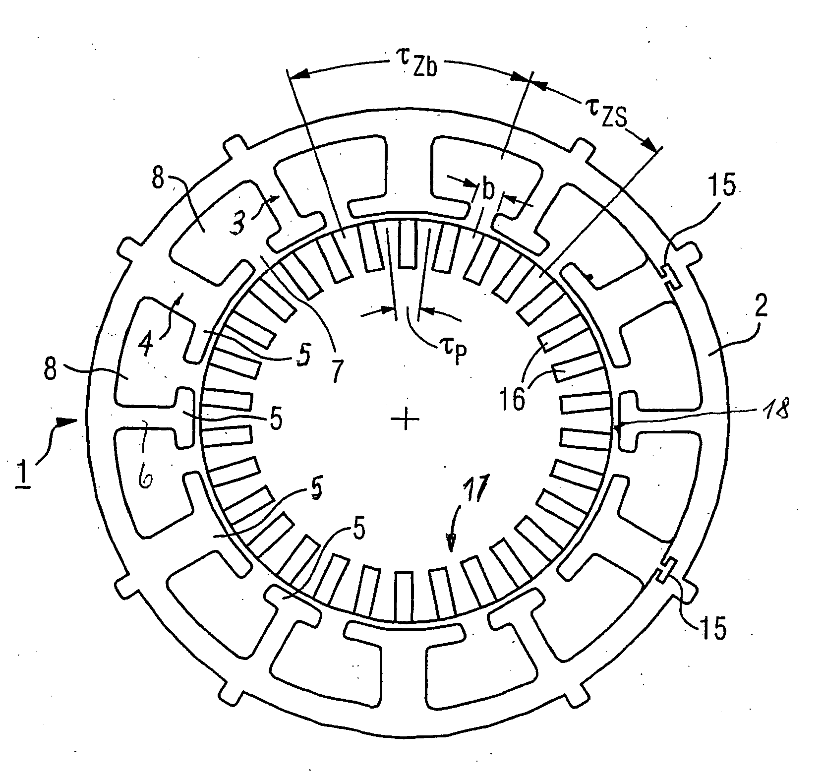 Permanent magnet synchronous machine