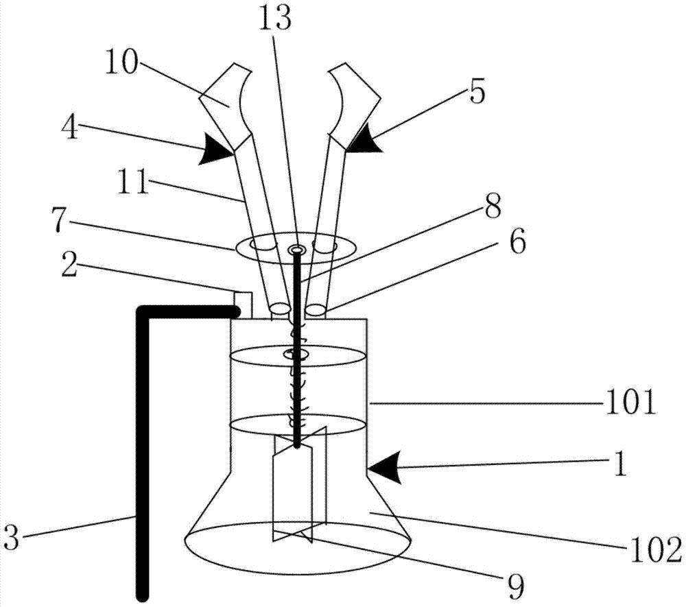 Manual lifting high-altitude grounding device