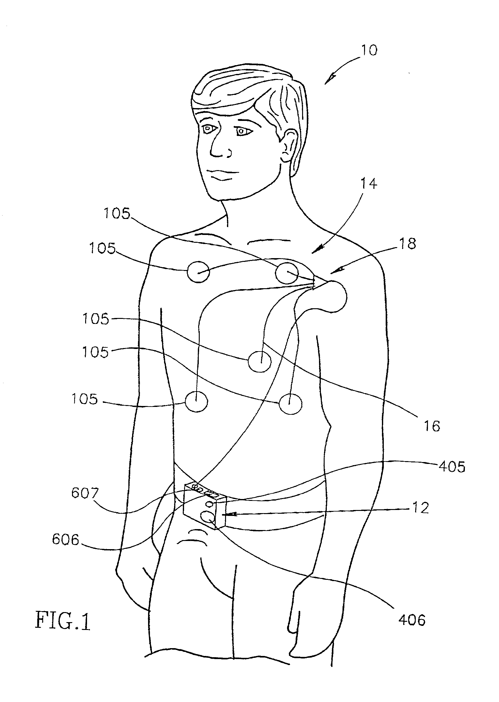 Personal ambulatory cellular health monitor