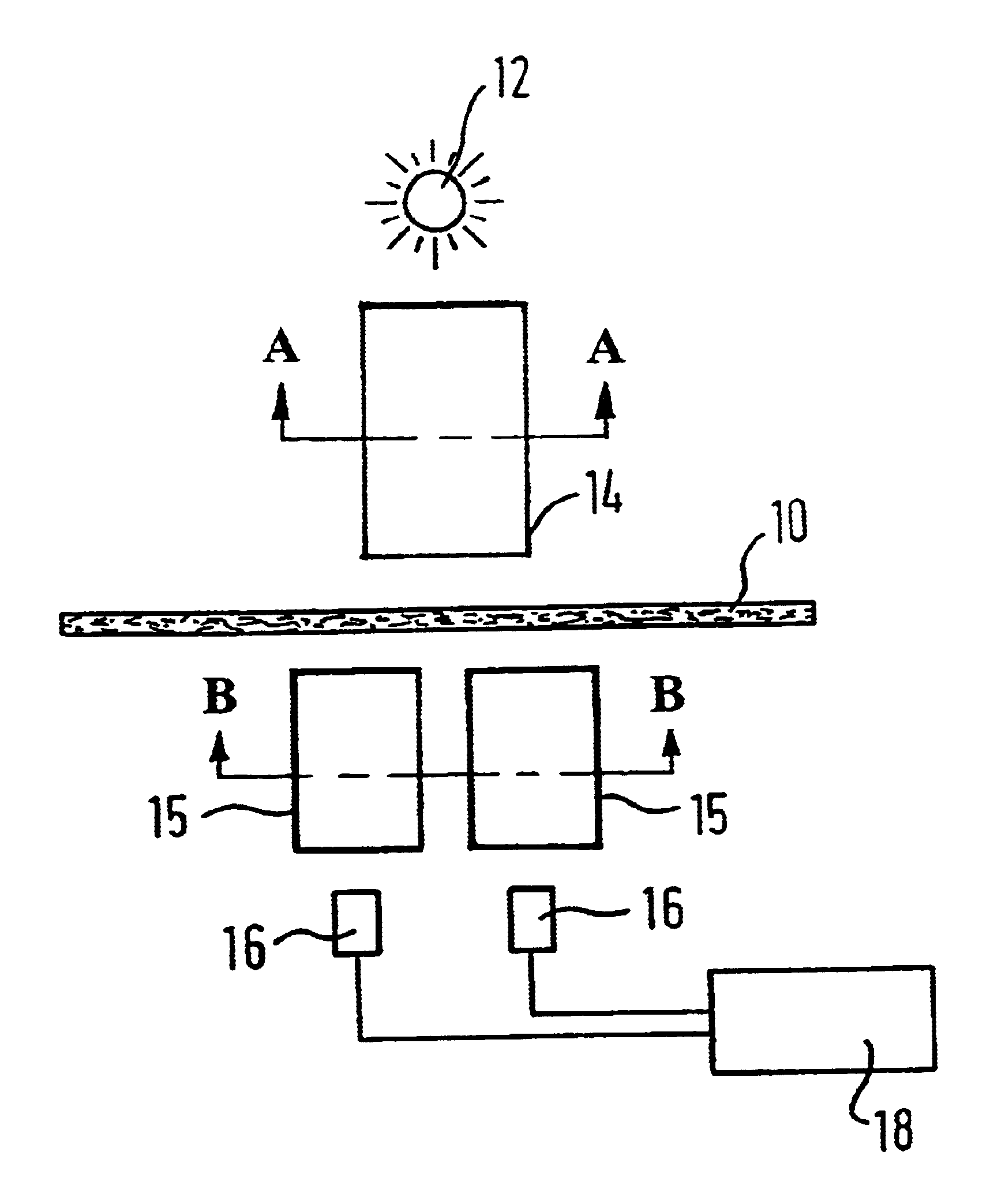 System and method for determining fiber orientation in fibrous material webs