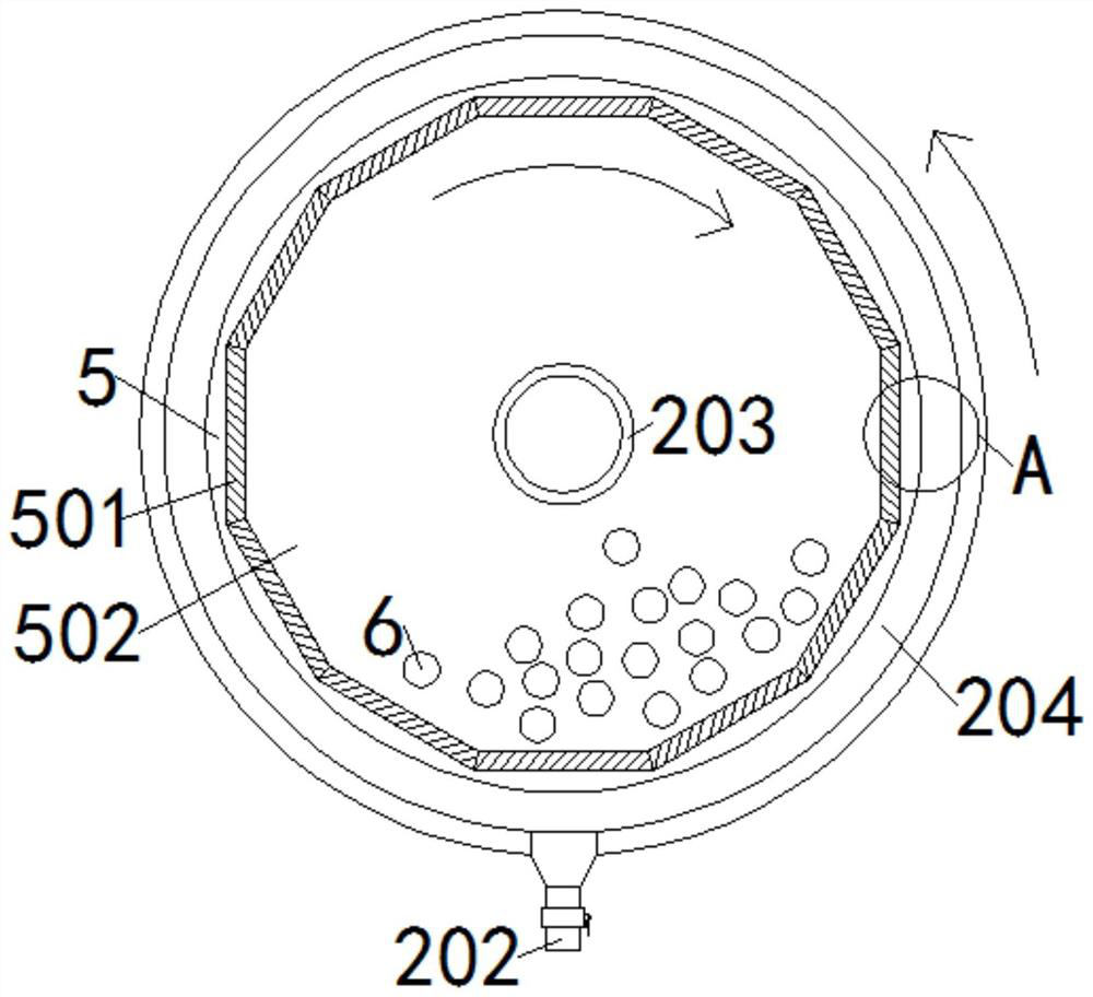 Ball mill for crushing tungsten carbide blocks produced by recycling waste hard alloy