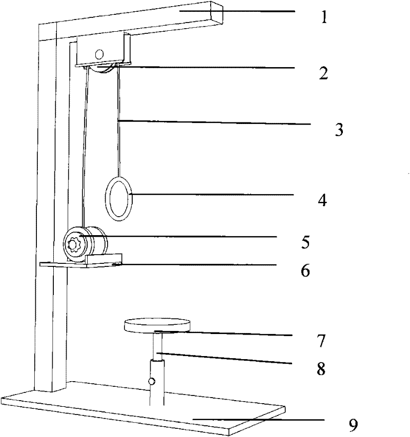 Barbell-pulling type muscle building instrument