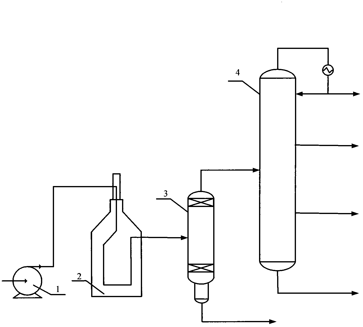 Vacuum distillation method for improving distillate yield