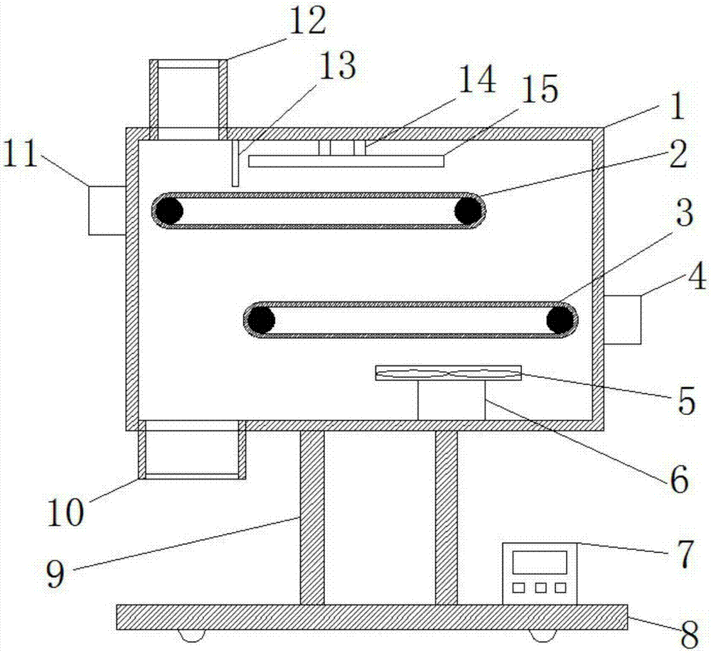 Chrysanthemum drying apparatus