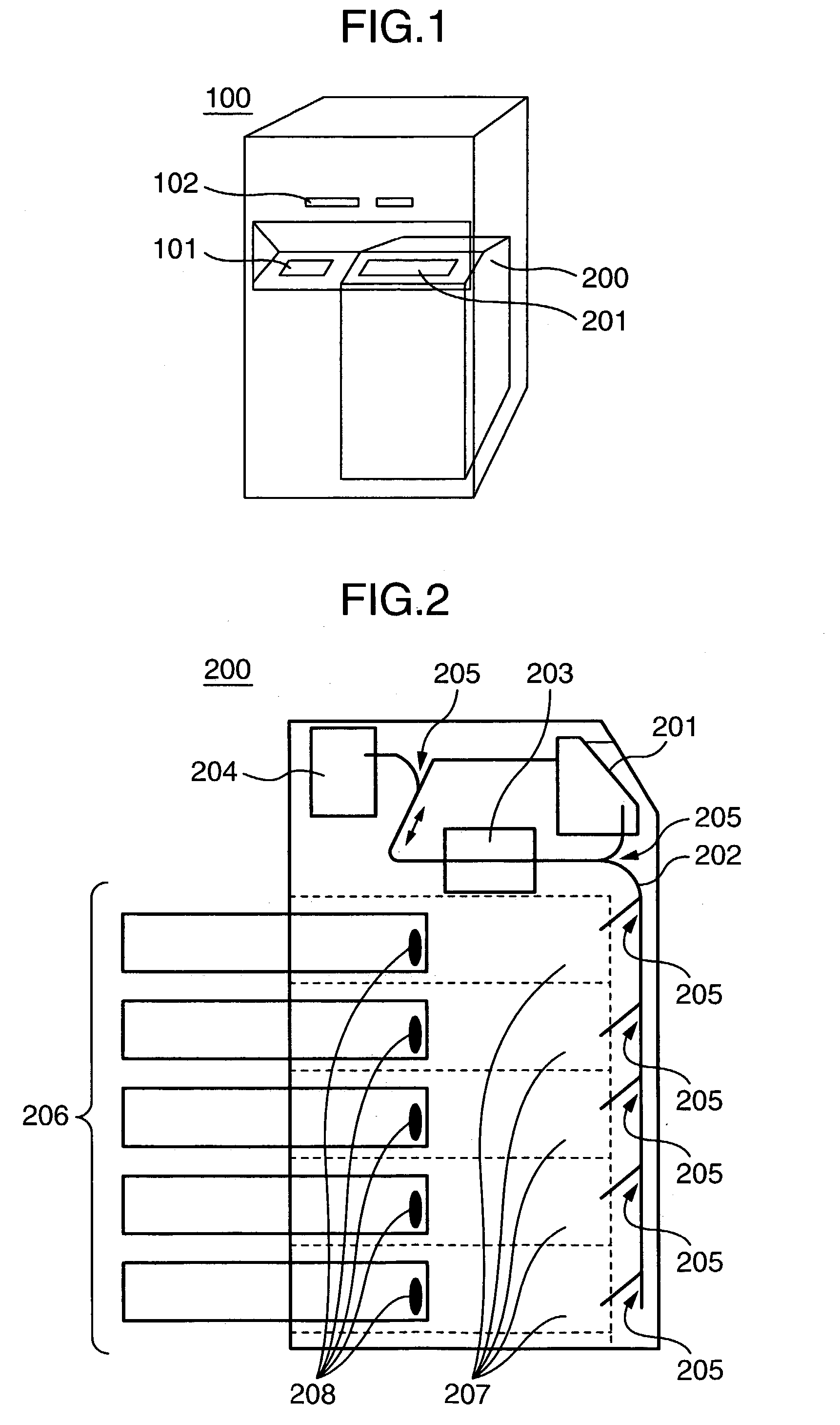 Bill handling machine