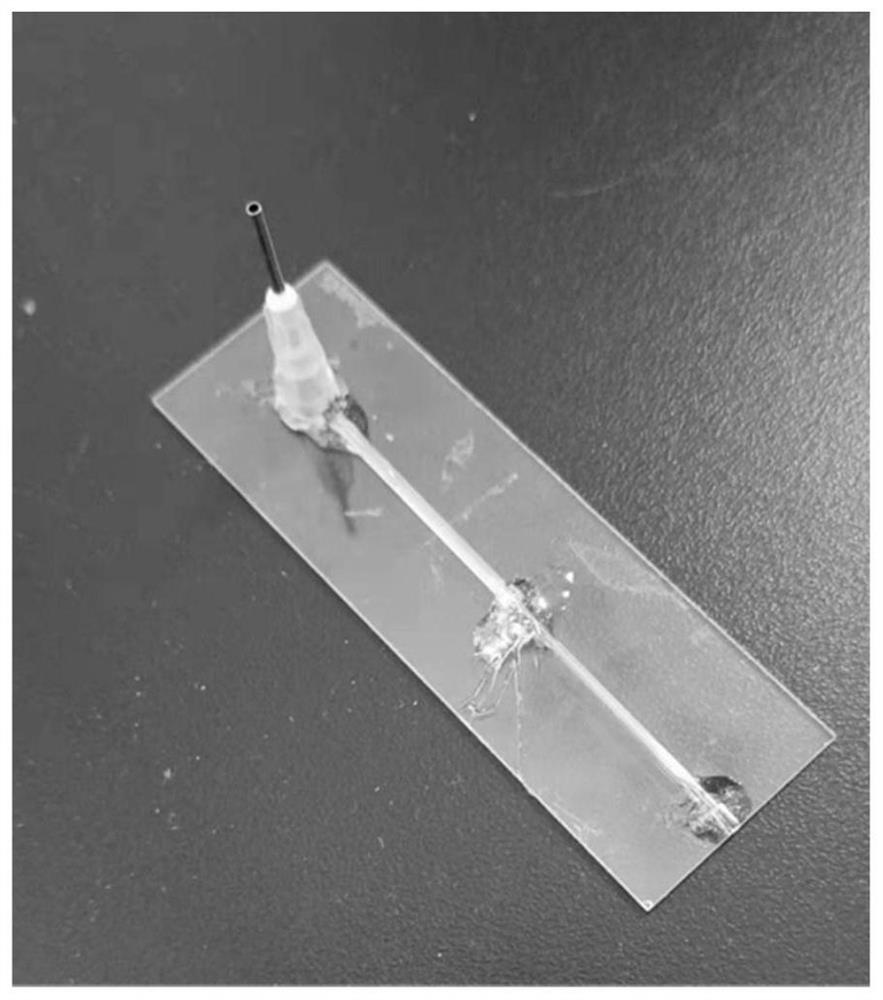 Method and a device for preparing nano-coated oil displacement agent by adopting micro-flow field reaction technology