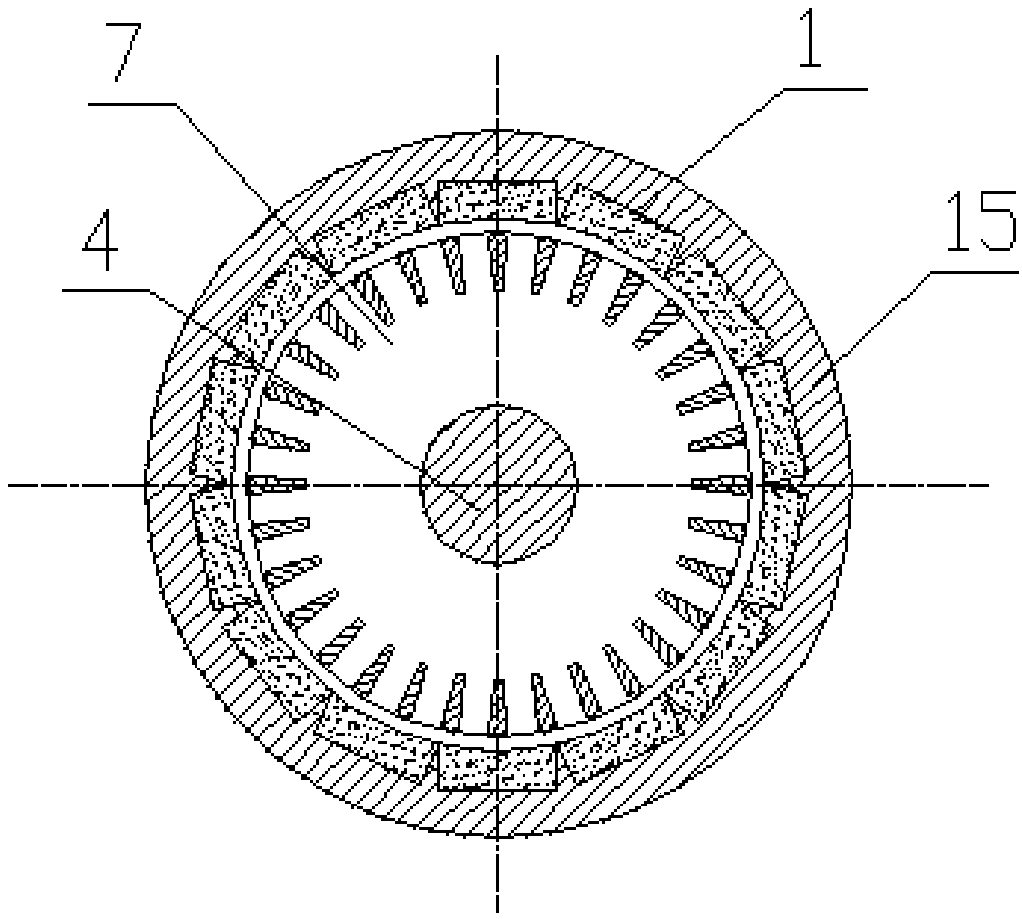 Energy feedback-based permanent-magnet speed regulation device