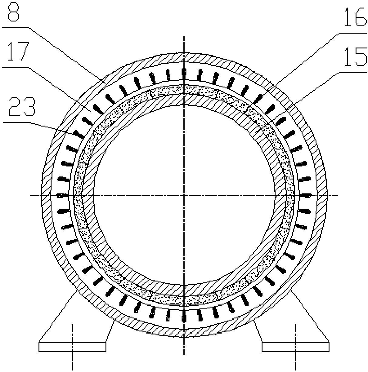 Energy feedback-based permanent-magnet speed regulation device