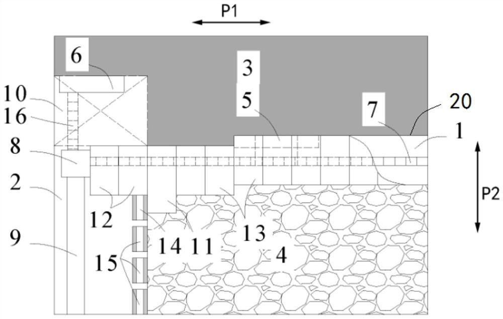 Coal mining system and mining method based on the coal mining system without coal pillar self-forming roadway