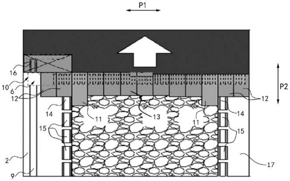 Coal mining system and mining method based on the coal mining system without coal pillar self-forming roadway