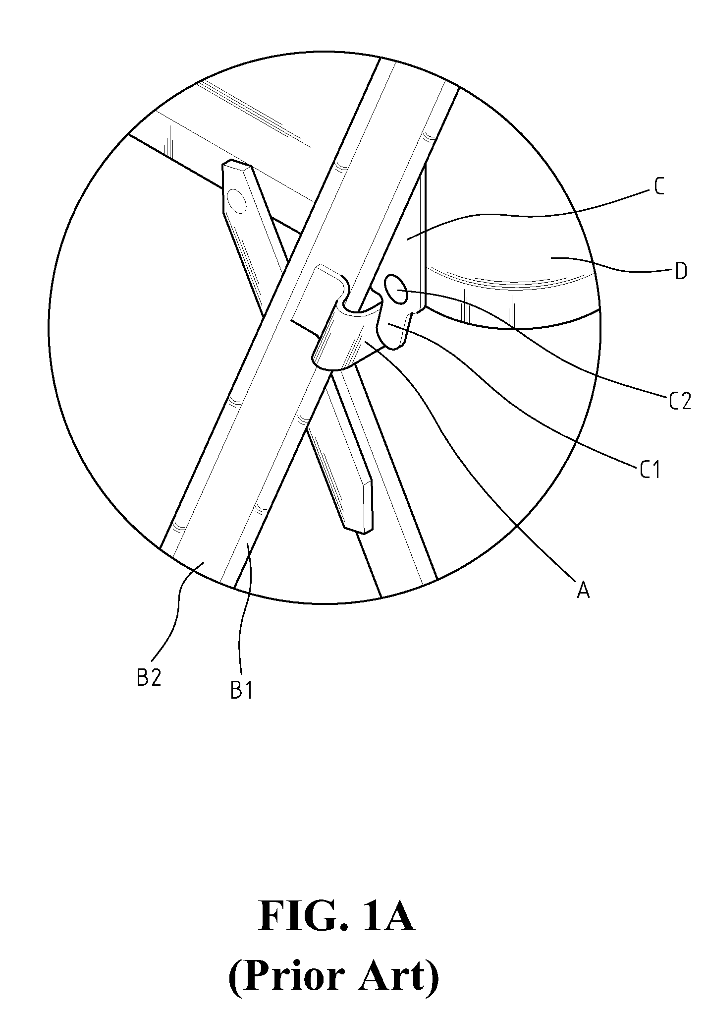 Structure for a seat supporting frame of a chair