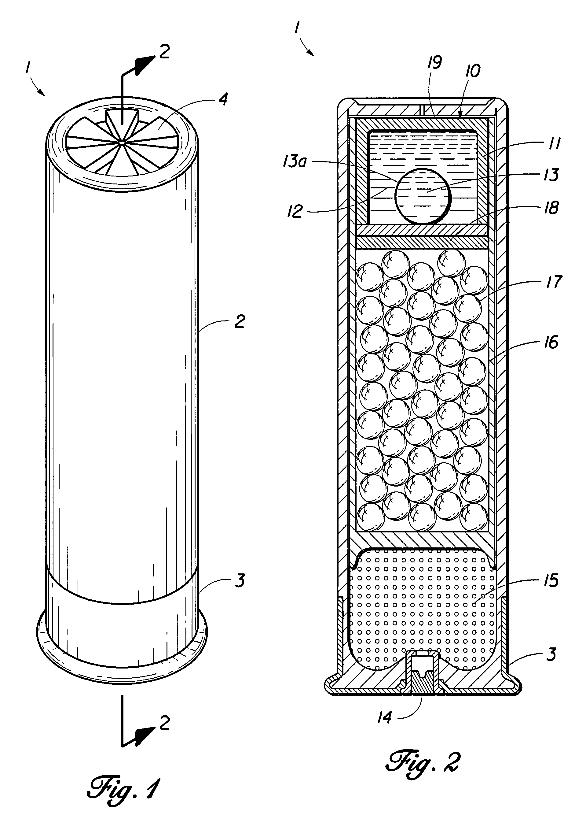 Ballistic tracer platform for shotgun ammunition