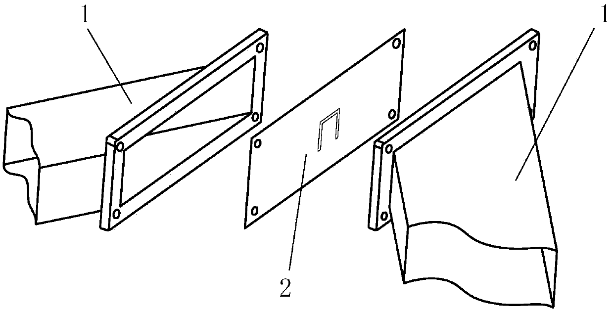 Sharply Bend Rectangular Waveguide Based on Supertransmitting Slot Diaphragm