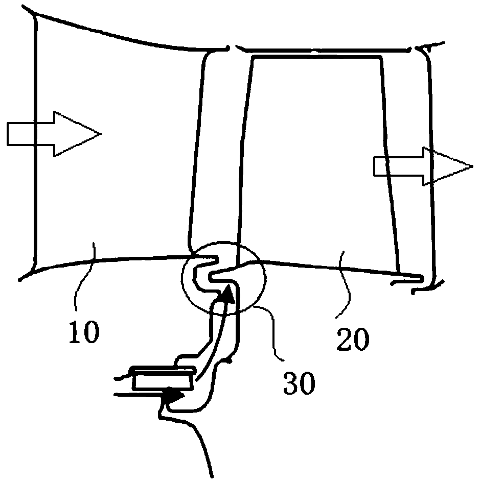 Meshing seal structure and aircraft engine with same