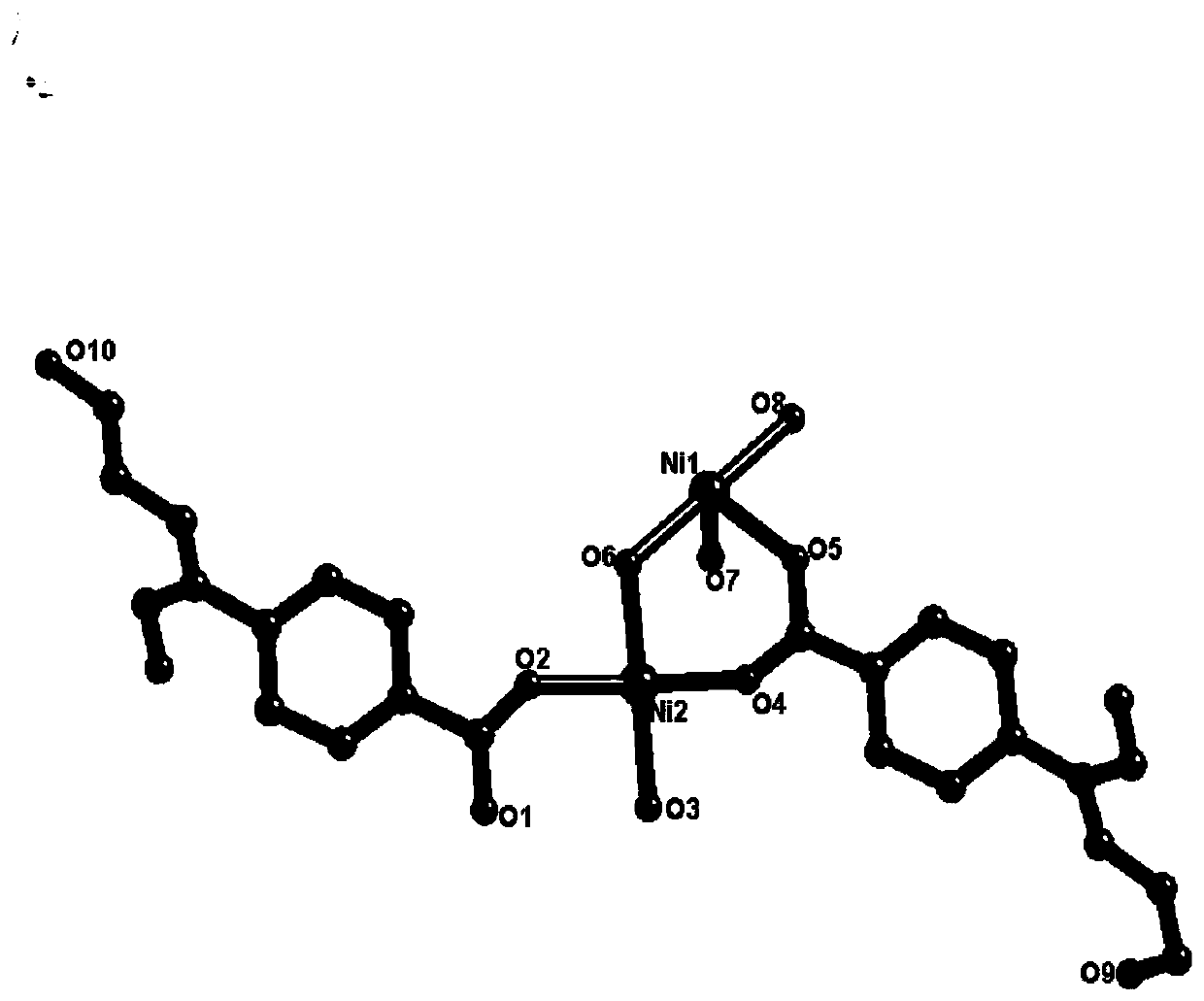 Nickel-based complex, and preparation method and application thereof