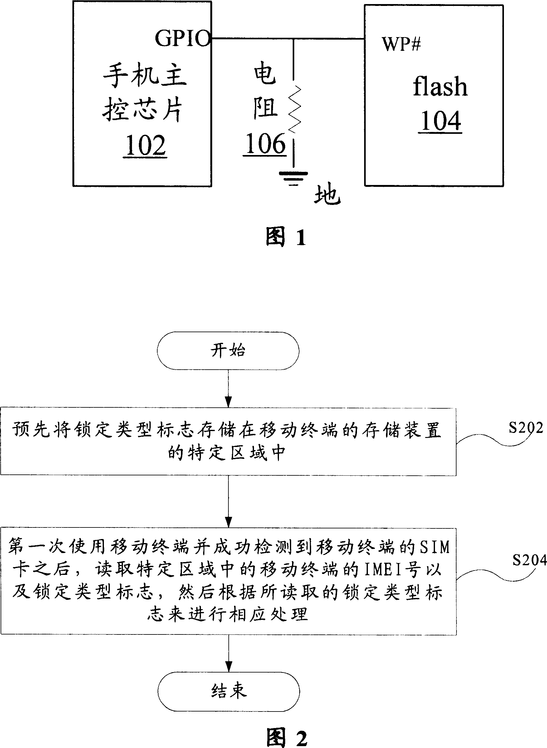 Locking method and unlocking method