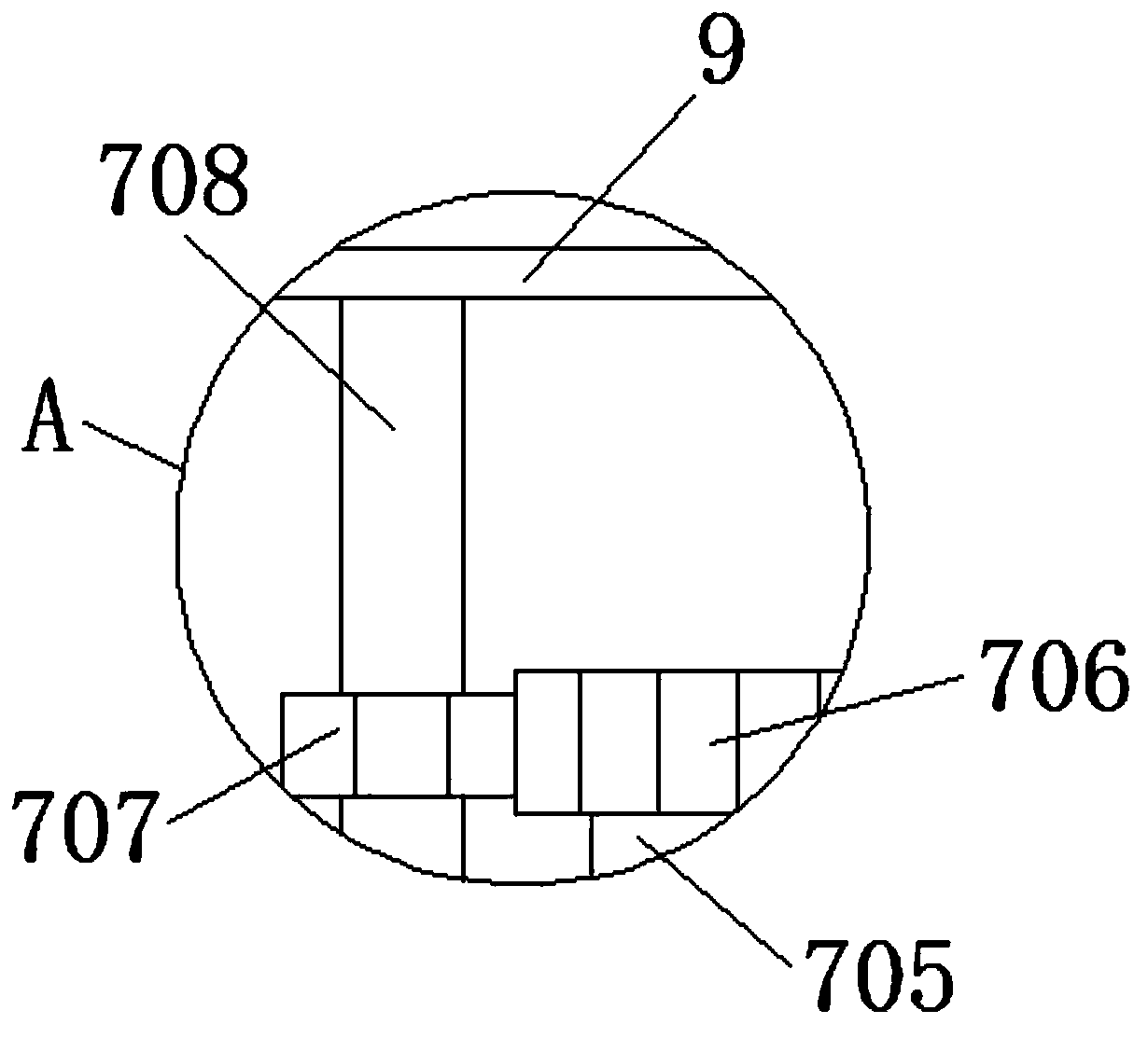 Fodder cleaning and drying device for livestock breeding