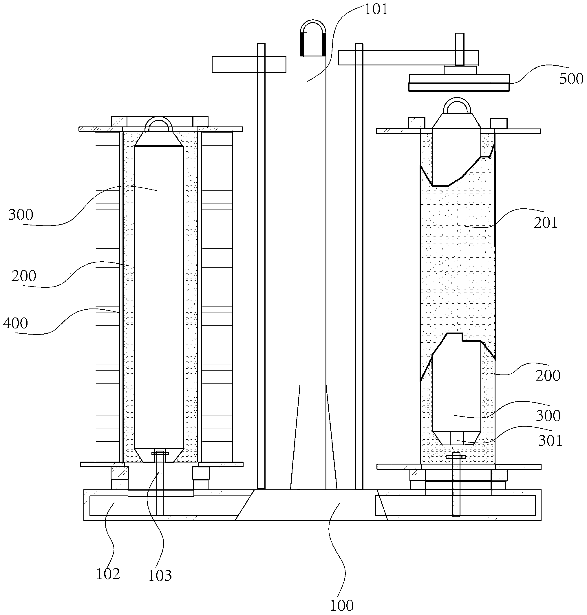 Warp beam dyeing system and warp beam dyeing method