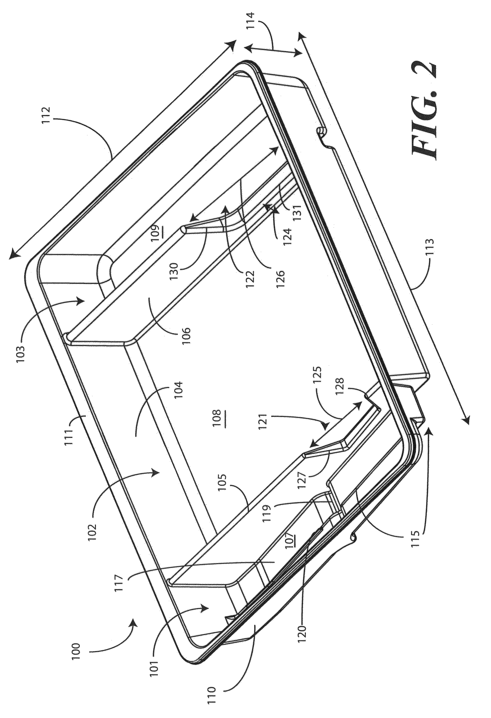 Catheter tray, packaging system, instruction insert, and associated methods