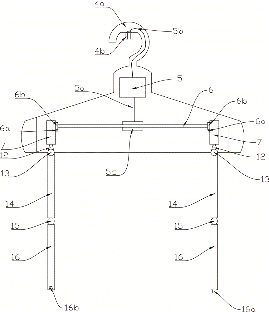 Intelligent clothes airing device