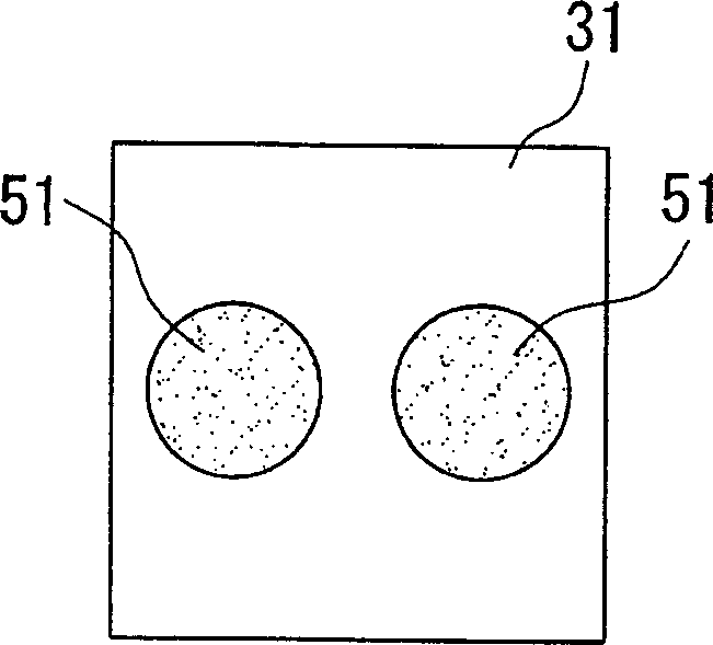 Optical element, optical element chip, and corresponding producing method