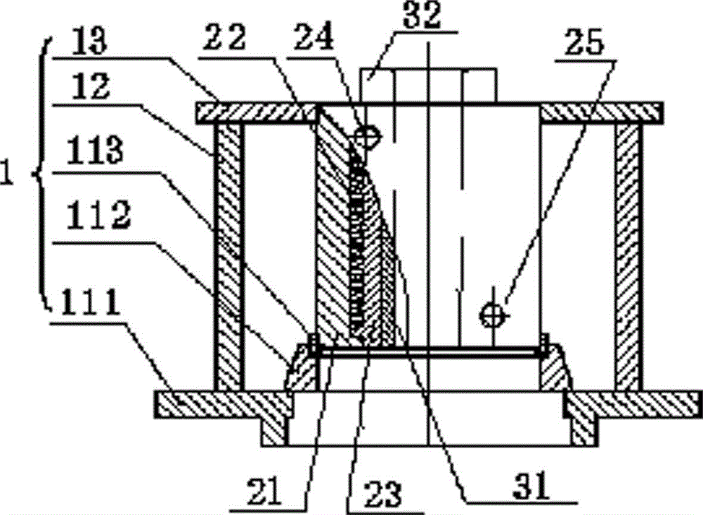 Horizontal continuous casting crystallizer