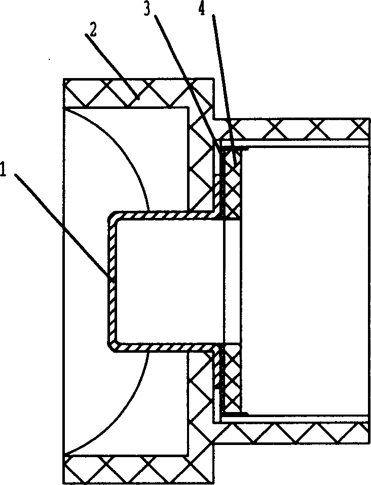 Viscose filament with abnormal section, preparation method thereof and spinneret assembly