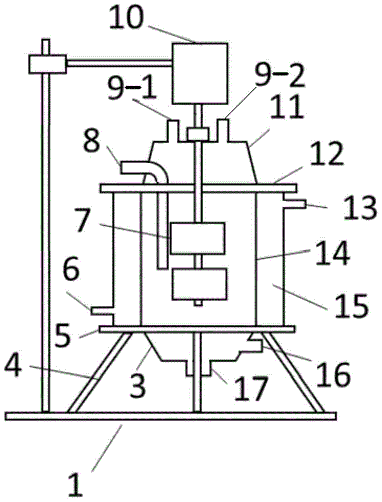 Microbial electrolysis two-section type sludge anaerobic digestion device and method for producing methane by using microbial electrolysis two-section type sludge anaerobic digestion device