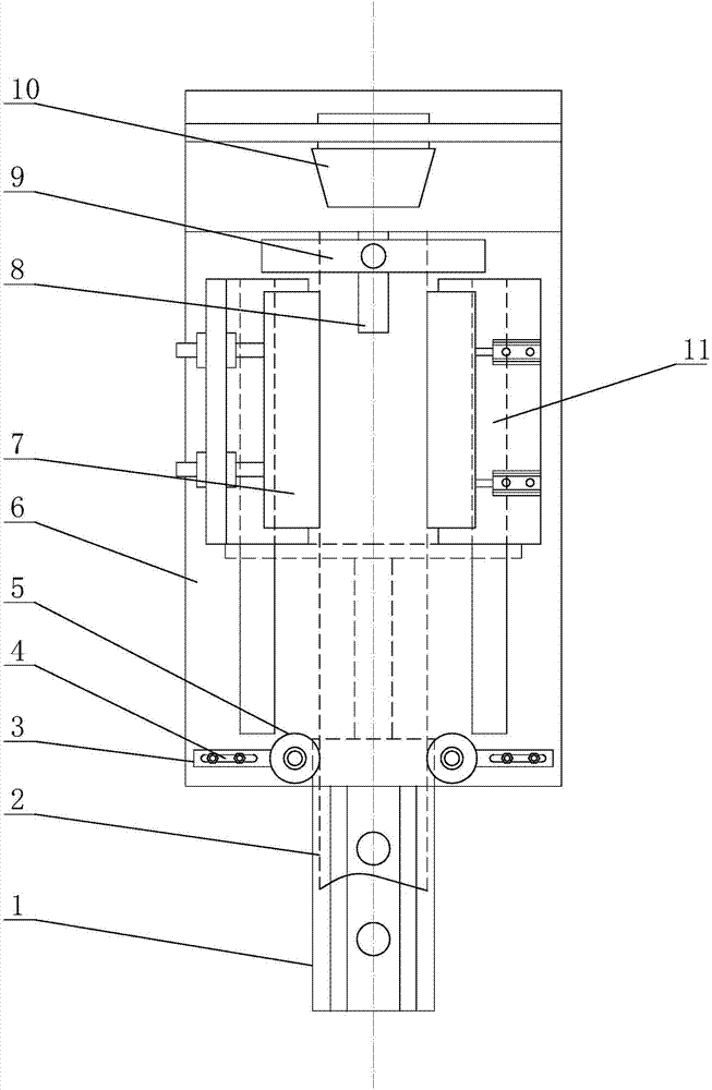 Automatic stripping device for waste cables